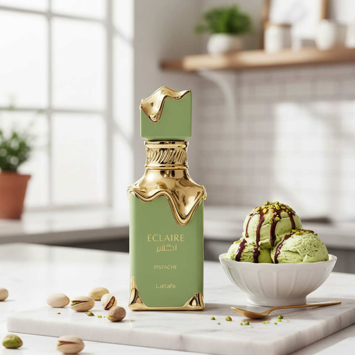 Éclaire pistache lattafa