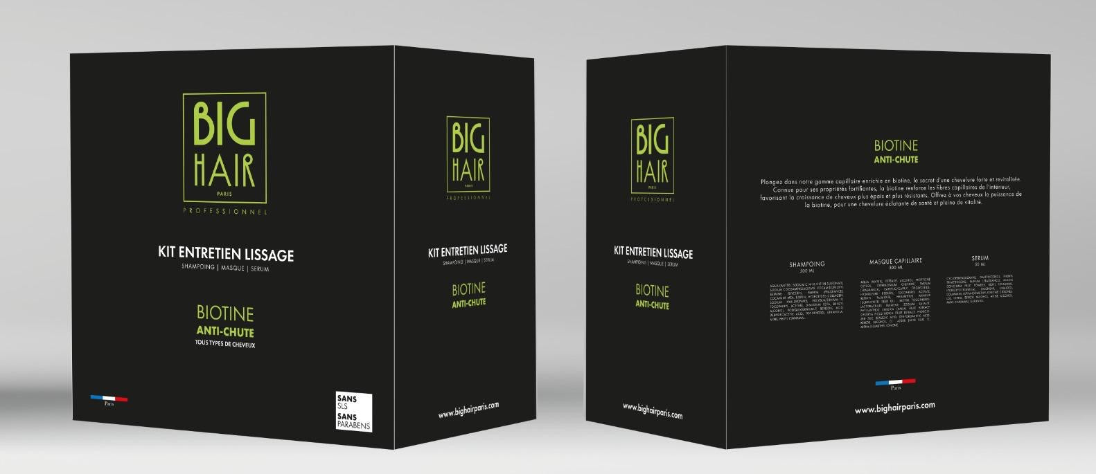 Gamme anti-chute à la Biotine | Big Hair Paris