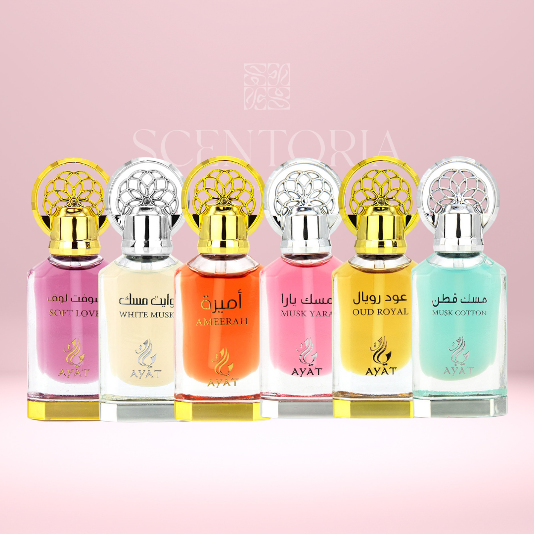 PACK de 6 Muscs Intimes Dubaï｜Coffret